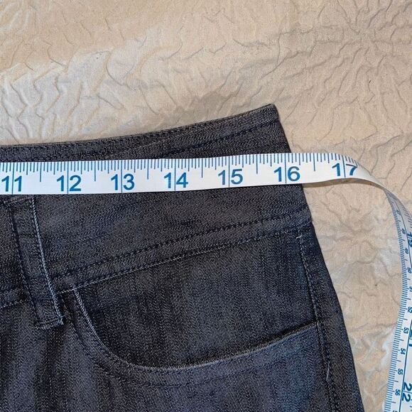 Kenneth Cole Reaction Womens Straight Leg Jeans Denim Pocket Blue/BlackSize‎ 10 - Picture 9 of 10